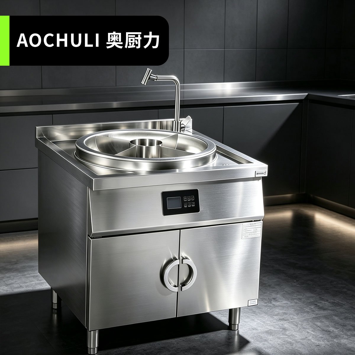 明档电磁设备-电磁大锅灶