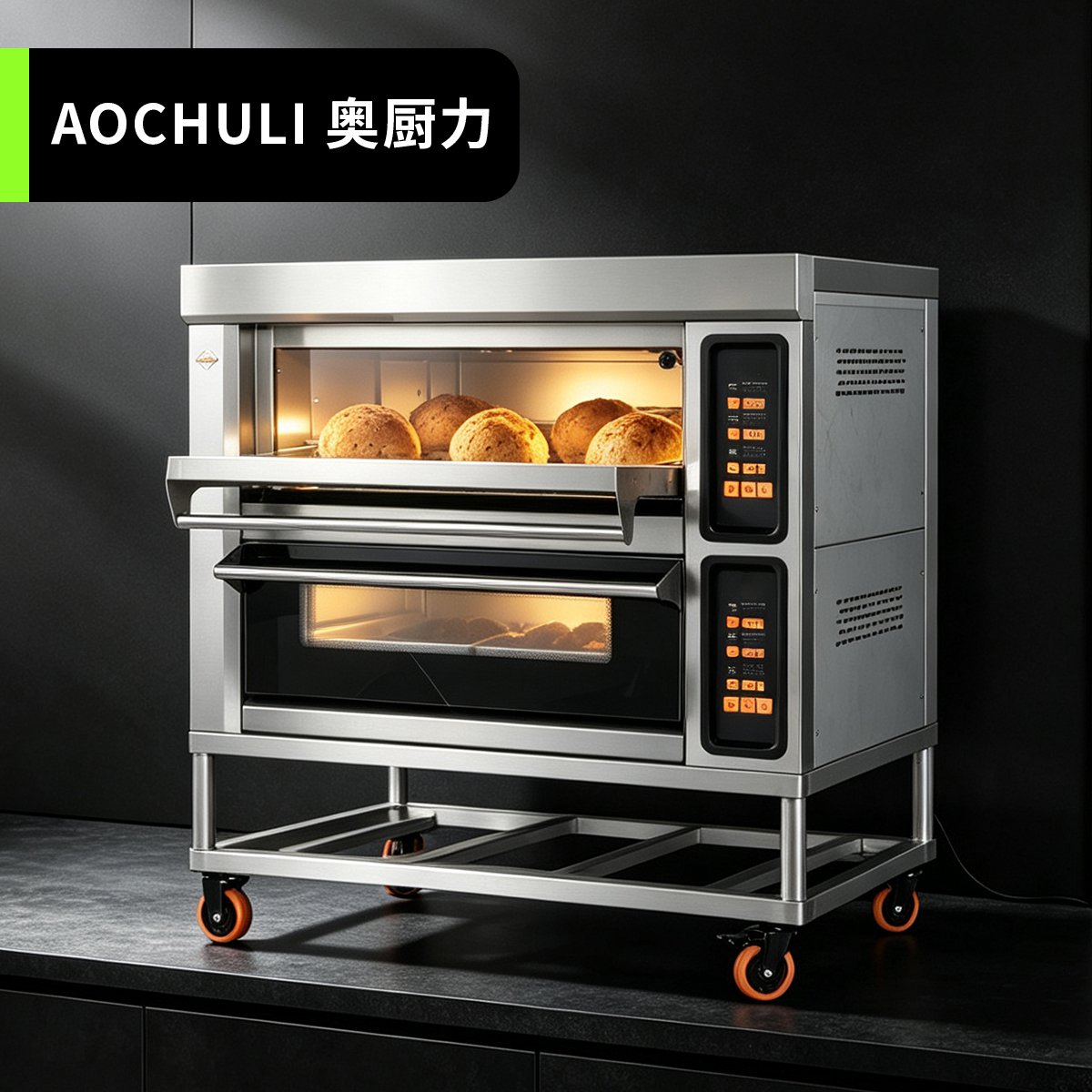 远红外食品电烤箱(二层四盘)